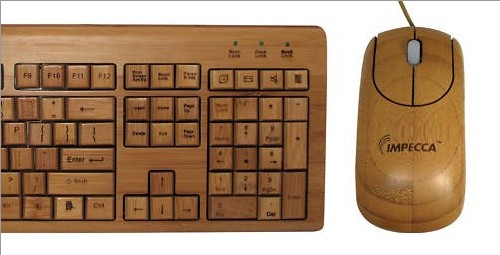 竹制鼠標(biāo)鍵盤(pán)